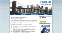Desktop Screenshot of pioneerfundingllc.com